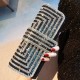 Rhinestone glitter women's chain dinner clutch