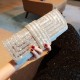 Rhinestone glitter women's chain dinner clutch