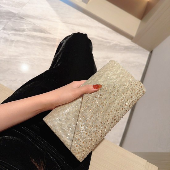 rhinestone evening clutch