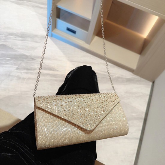 rhinestone evening clutch