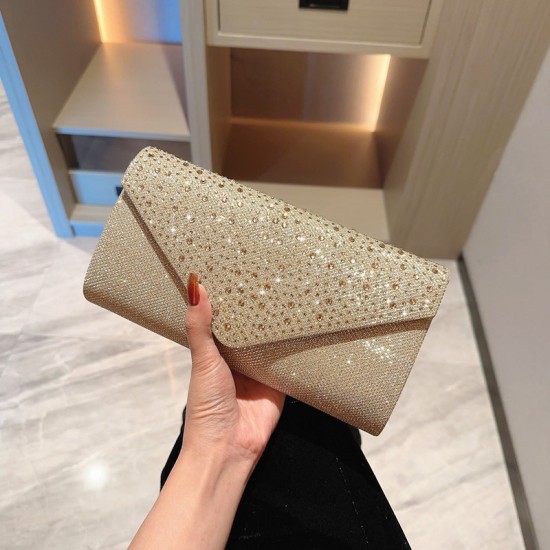 rhinestone evening clutch