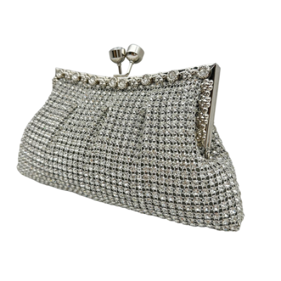 Luxury Rhinestone Dinner Clutch(Silver)