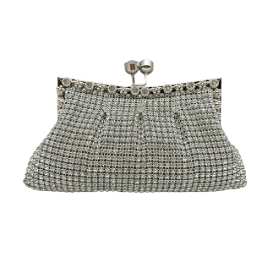 Luxury Rhinestone Dinner Clutch(Silver)