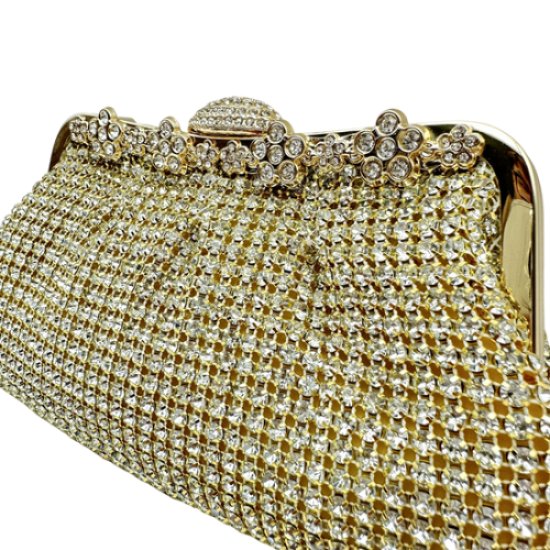 Luxury Rhinestone Dinner Clutch(Golden)