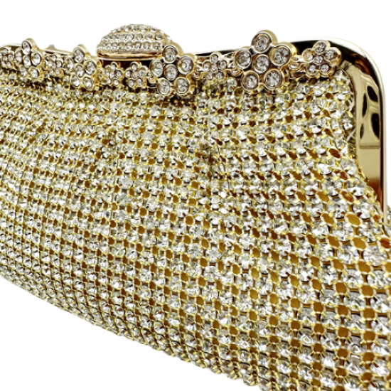 Luxury Rhinestone Dinner Clutch(Golden)