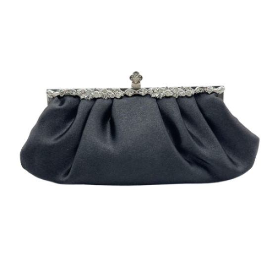 New Vintage Satin Evening Clutch