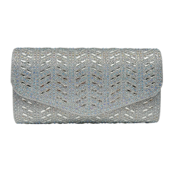 Rhinestone Dinner Chain Clutch