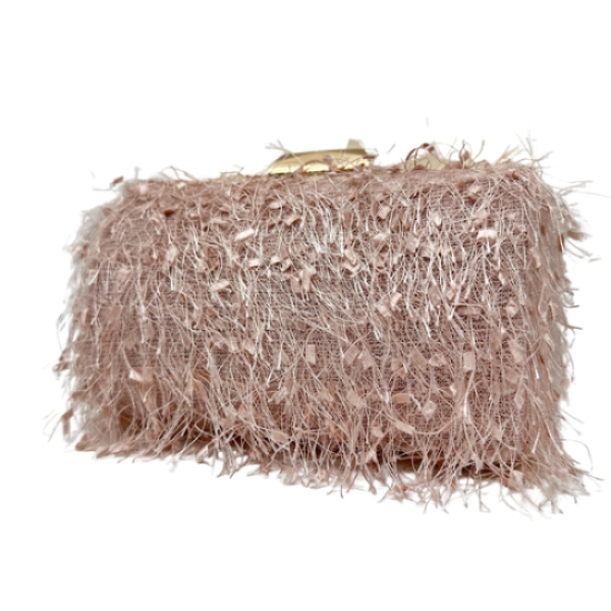 Pink Tassel Evening Bag