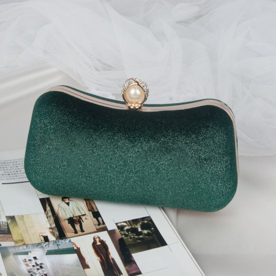  Vintage velvet clutch