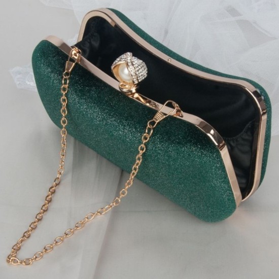  Vintage velvet clutch