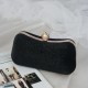  Vintage velvet clutch