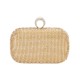 Golden Diamond-encrusted rhinestone hand bag