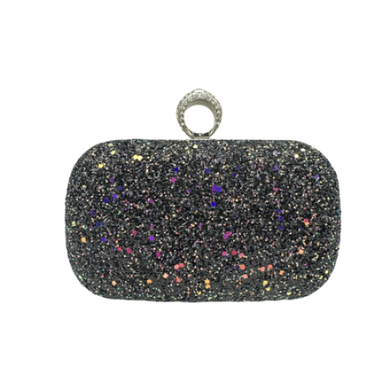 Black Winky dinner clutch