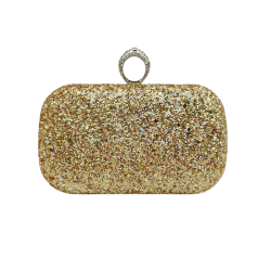 Golden Winky dinner clutch